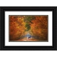 thumbnail image 1 of Cantemir, Mandru 14x11 Black Ornate Wood Framed with Double Matting Museum Art Print Titled - Autumn Fantasy, 1 of 4