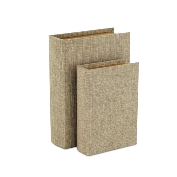 Canter Isle Linen Book Box Set, Beige