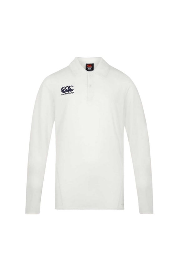 Adult Long-Sleeved Cricket Polo Shirt