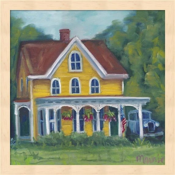 Canterbury Home by Marnie Bourque, Framed Wall Art, 13.25W x 13.25H