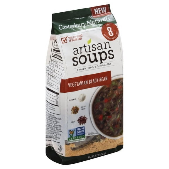 Canterbury Naturals Vegetarian Black Bean Soup - Pack of 1