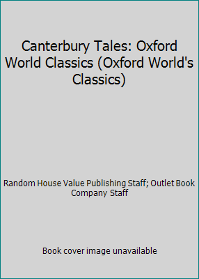 Pre-Owned Canterbury Tales: Oxford World Classics (Hardcover) 0517606151 9780517606155
