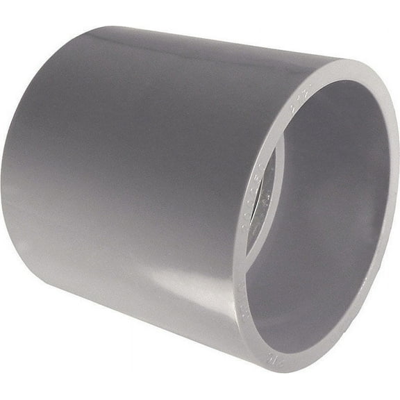 Cantex Conduit Fitting Coupling, 1-1/4 in, Coupling, PVC, PVC Coated 6141626