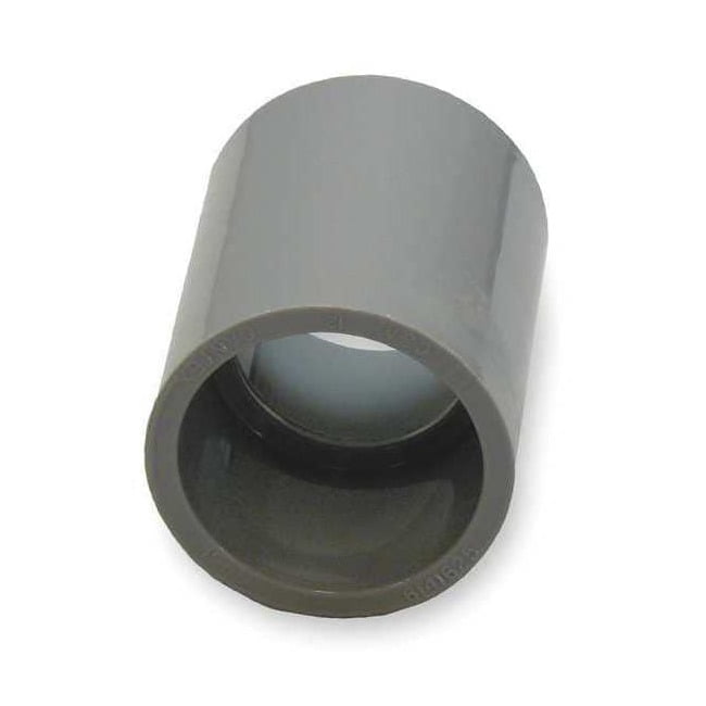 Cantex Conduit Fitting Coupling, 2 in, Coupling, PVC, PVC Coated ...