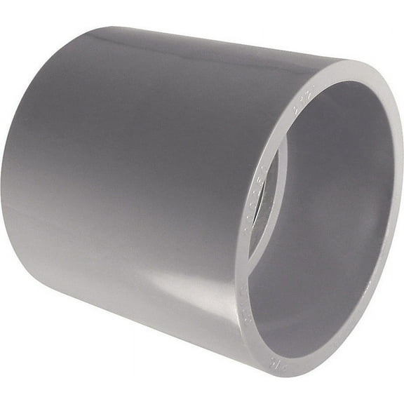 Cantex Conduit Fitting Coupling, 2 in, Coupling, PVC, PVC Coated 6141628