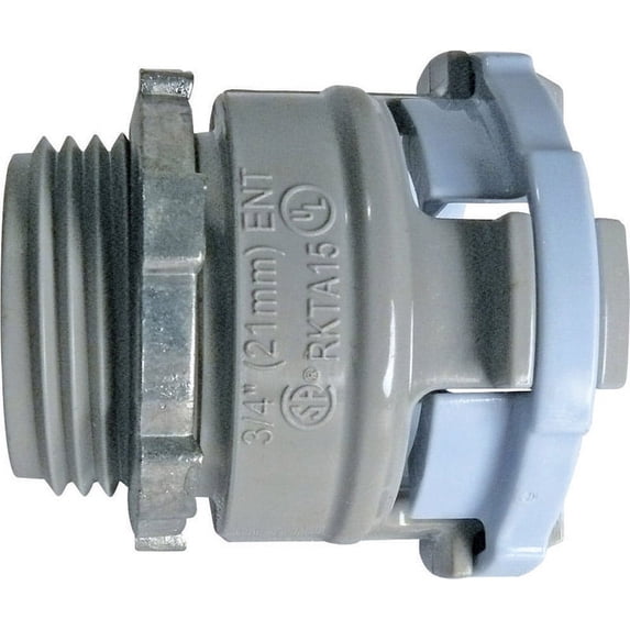 Cantex 3/4 in. Dia. PVC Quick Connect Threaded Male Adapter