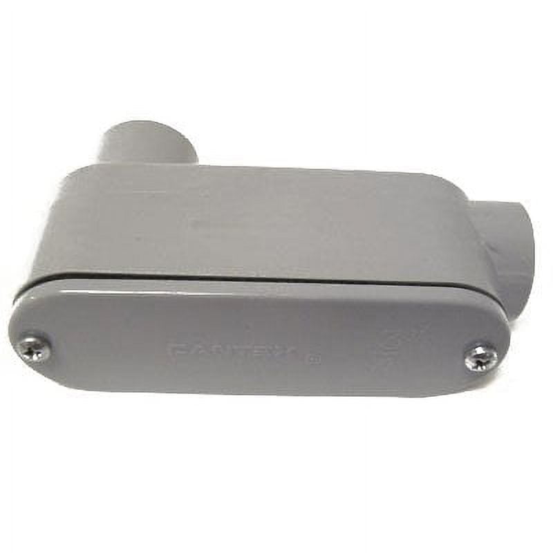 Cantex 5133665 PVC Type LB NonMetallic Rigid Conduit Body 1 Inch