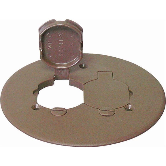 DPLX RCPTCLE COVER BRNZE (Pack of 1)