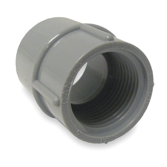 Cantex 5140050 Gray PVC Adapter 3 Inch