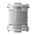 thumbnail image 1 of Cantex 5163382 ENT Flex PVC Coupling, Snap-In, Non-Metallic, Male, 1-Inch, (5-Pack), 1 of 3