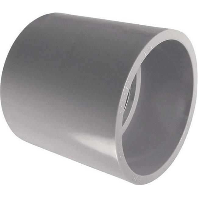 Cantex 6141627C PVC Standard Coupling Schedule 40 Gray