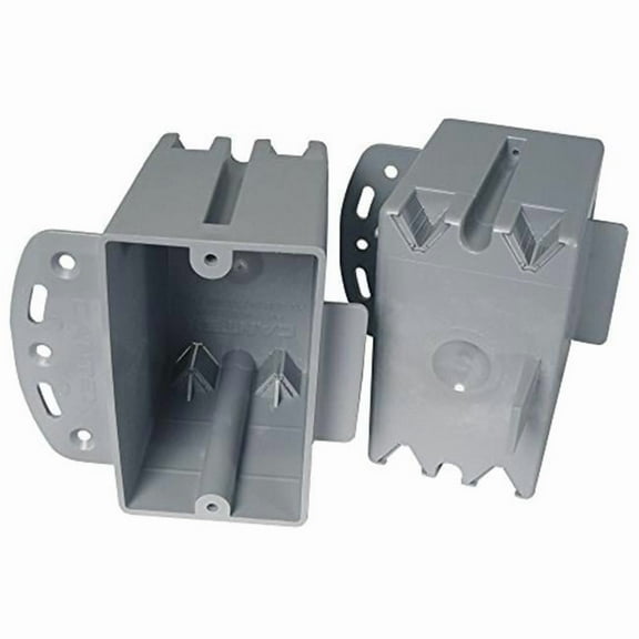 Cantex EZ20SB S-Gang Non-Metallic Box - 20 cu. in.
