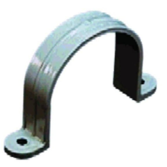 Cantex Two Hole Strap, Conduit; Pipe Use, 2-1/2 in, PVC, None 5133739
