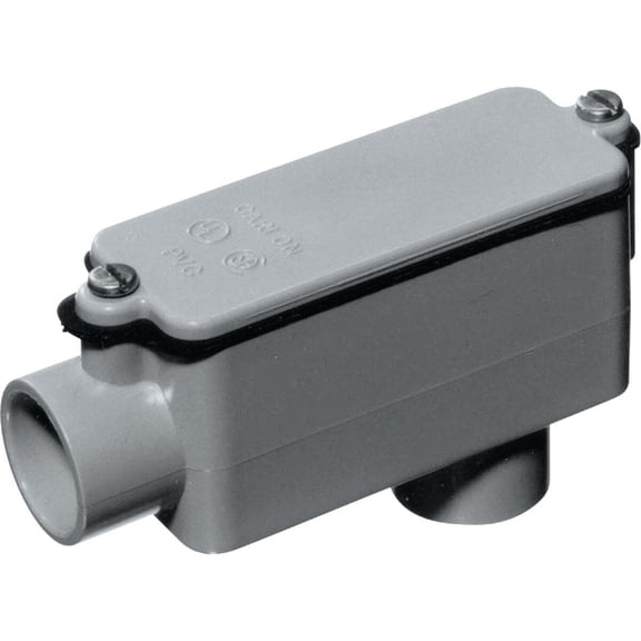 Cantex Pvc Conduit Body 3/4 " Ul Schedule 40/80 Poly