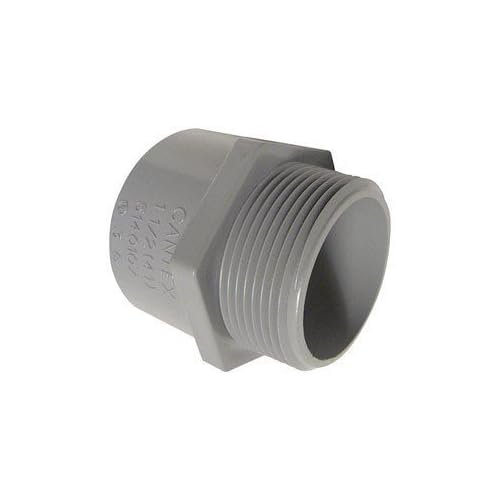 Cantex Pvc Male Terminal Adapter Threaded 1 Ul Schedule 40 Bulk