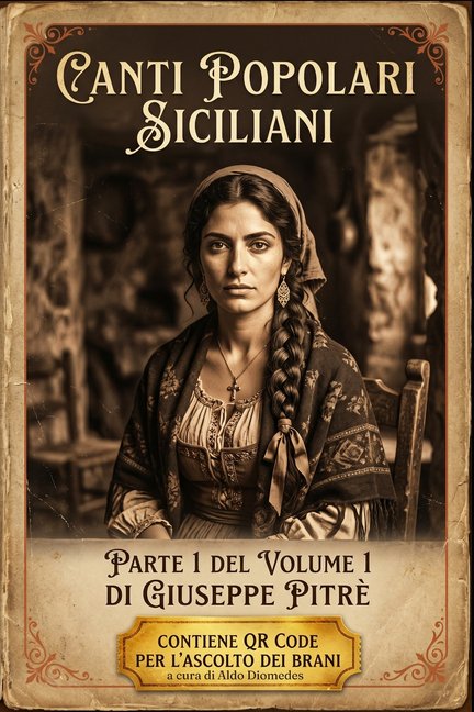 Canti Popolari Siciliani parte 1 del volume 1: L'opera di Giuseppe Pitrè in edizione moderna. 233 componimenti tradotti,, (Paperback)