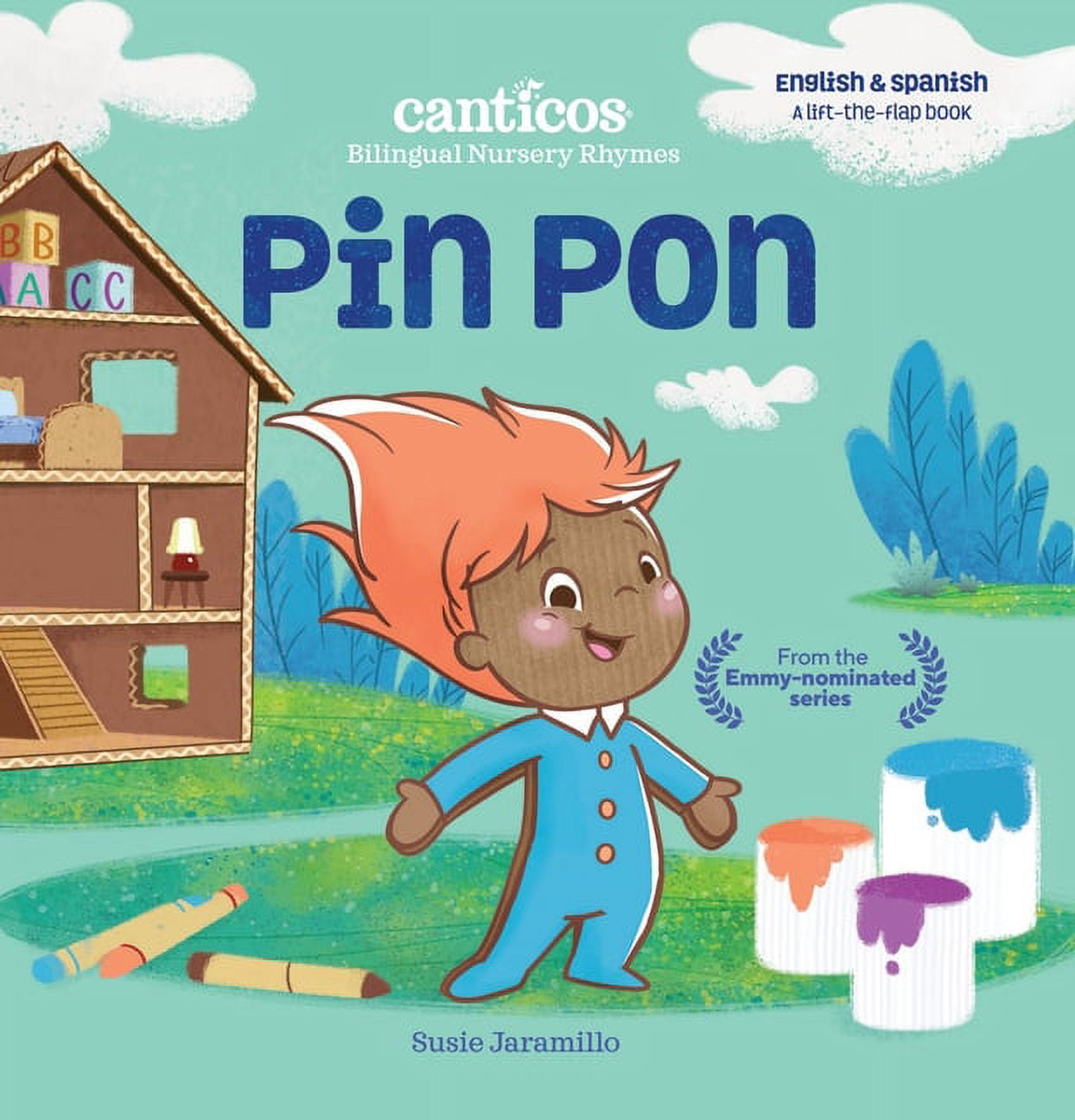 Canticos Bilingual Nursery Rhymes: Canticos Pin Pon : Bilingual Nursery  Rhymes (Board book) 