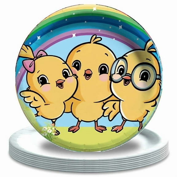 Canticos Paper Plates Birthday Decorations Party Supplies Tableware Disposable Dinnerware