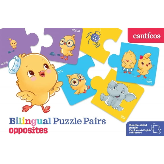Canticos Puzzles: Canticos Bilingual Puzzle Pairs: Opposites (Jigsaw)