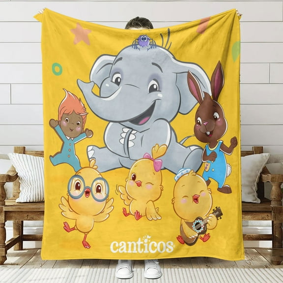 Canticos Throw Blanket Gifts for Fans Lover Girls Boys Women Present Hoodie Him Bed 50"x60"