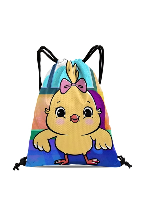 Canticos-theme Drawstring Backpack Sports Gym Bag Water Resistant String Bag Cinch Bag12X1630X40cm