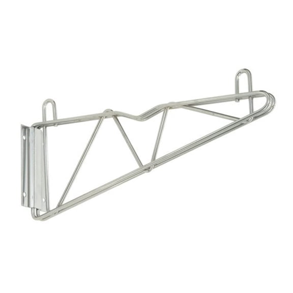 Cantilever Arm, double, wall mount, (1) 24" cantilever arm, (1) wall mount brackets, chrome plated finish, NSF