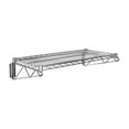 thumbnail image 1 of Cantilever Arm, single, wall mount, (2) 14" cantilever arms, (2) wall mount brackets, chrome plated finish, NSF, 1 of 1