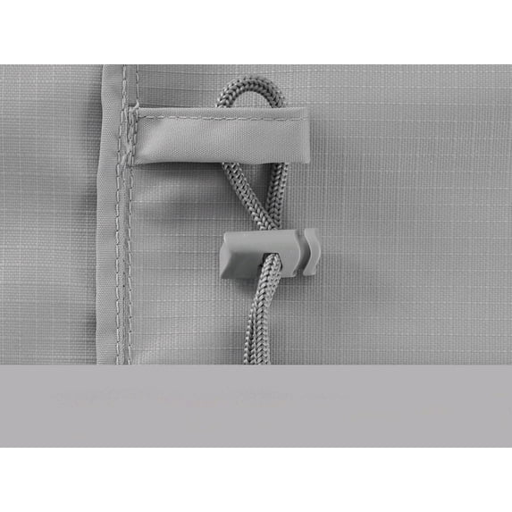 Cantilevered Umbrella Cover - Heavy-Duty Polyester , Weather Resistant, Water Resistant Zipper, Outdoor Living Covers, 75 CIRCUMFERENCE x 120H, Ripstop Grey