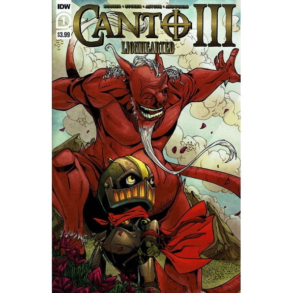 Canto III: Lionhearted #1RI-A VF ; IDW Comic Book