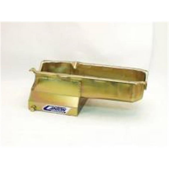 Canton 13-120 6 qt. 7.5 in. Steel Rear Sump Drag Race Engine Oil Pan