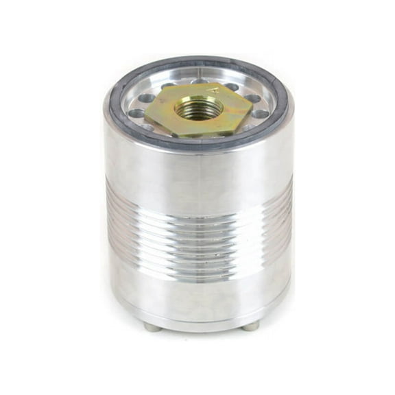 Canton 25-164 CM Oil Filter 3.4" Billet Spin-On 3/4" -16 Thread 2 5/8" O-ring