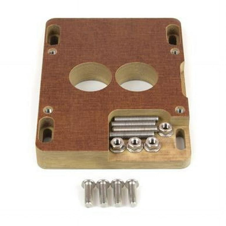 Canton 85-060 Carb Adapter Phenolic Adapter 2BBL/4BBL Canton 85-060 Carb Adapter Phenolic Adapter 2BBL/4BBL