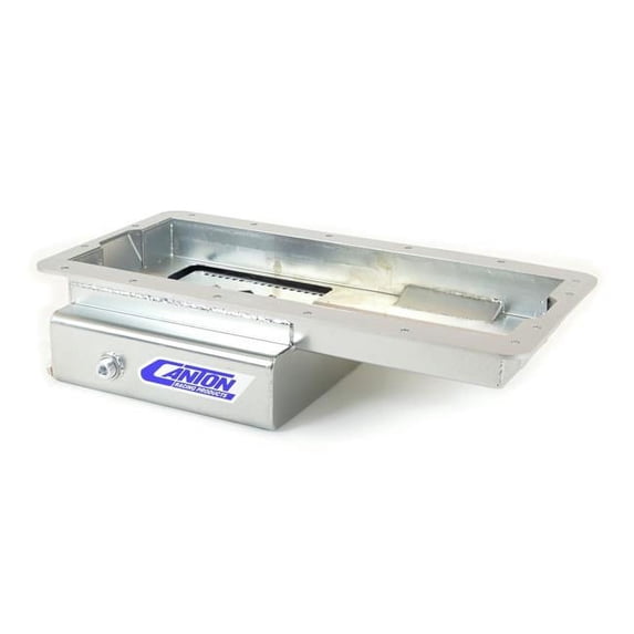 Canton 15-736 Oil Pan Road Race - Rear Sump - 7 qt - 5 in Deep - Steel
