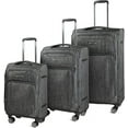 thumbnail image 1 of Cantor 20" Adult 3 Piece Softside Spinner Lightweight Luggage Set, Gray, 1 of 6