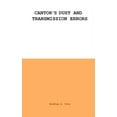 thumbnail image 1 of Cantors Dust and Transmission Errors (Paperback), 1 of 1
