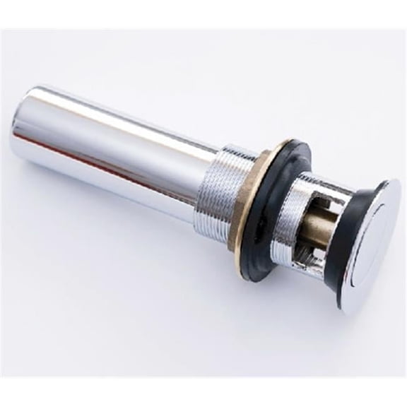 Cantrio Koncepts 1.25 in. Plug Flat Head Pop Up Flush Drain