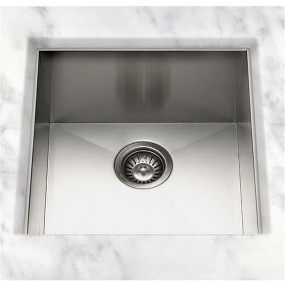 Cantrio Koncepts KSS-003 Undercounter Stainless Steel Kitchen Sink