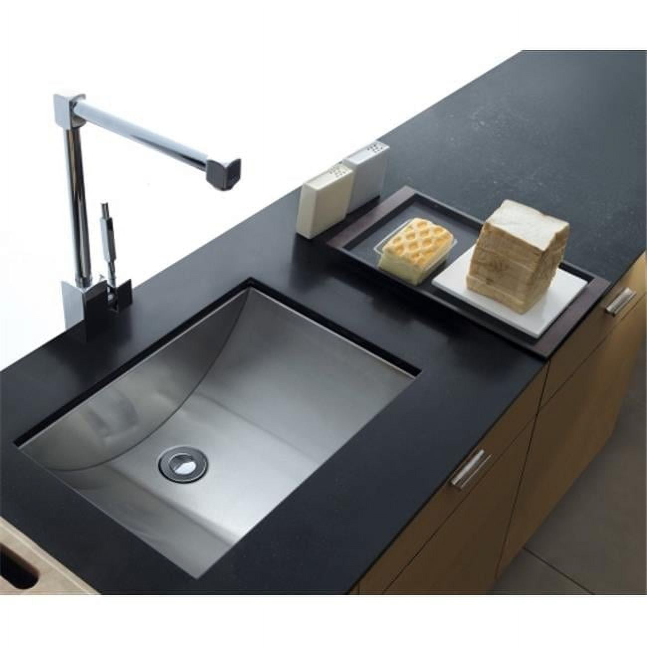 Cantrio Koncepts MS-012 Stainless Steel Undermount Sink