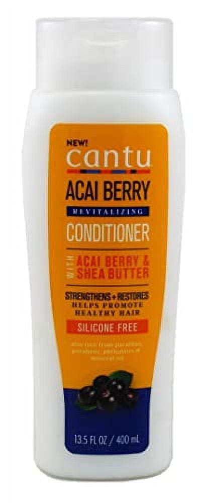 Cantu Acai Berry Conditioner Revitalizing, 13.5 Oz, 2 Pack