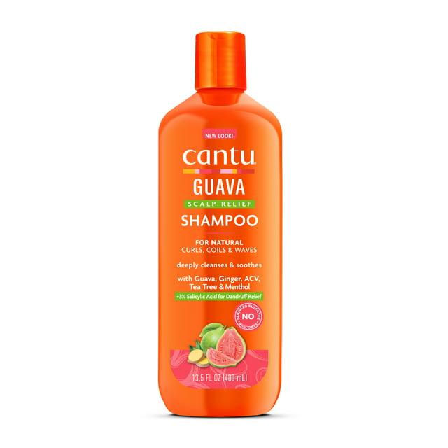 Cantu Anti-Dandruff Shampoo with Guava & Ginger, 13.5 fl oz