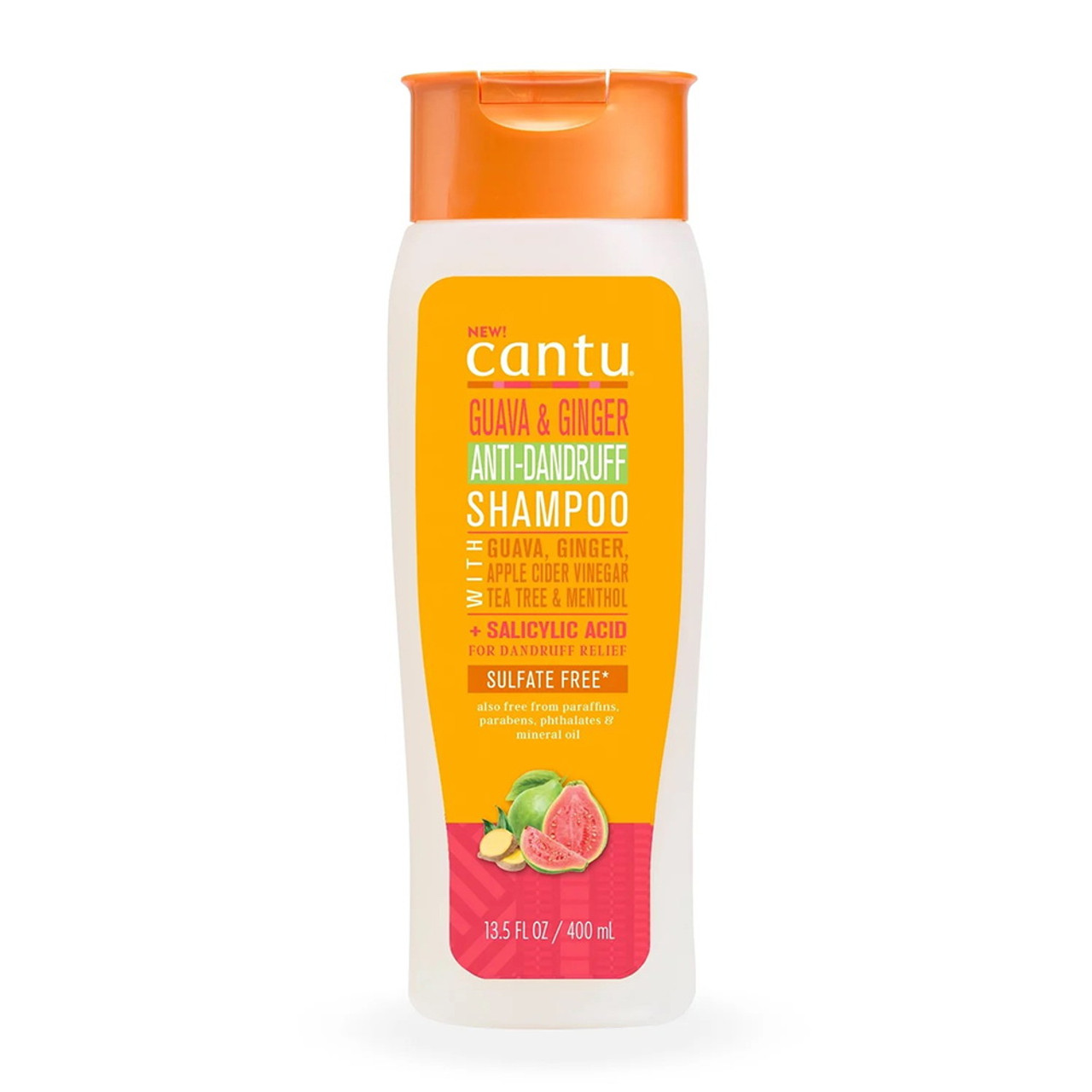 Cantu Anti Dandruff Shampoo with Guava and Ginger, 13.5 Oz