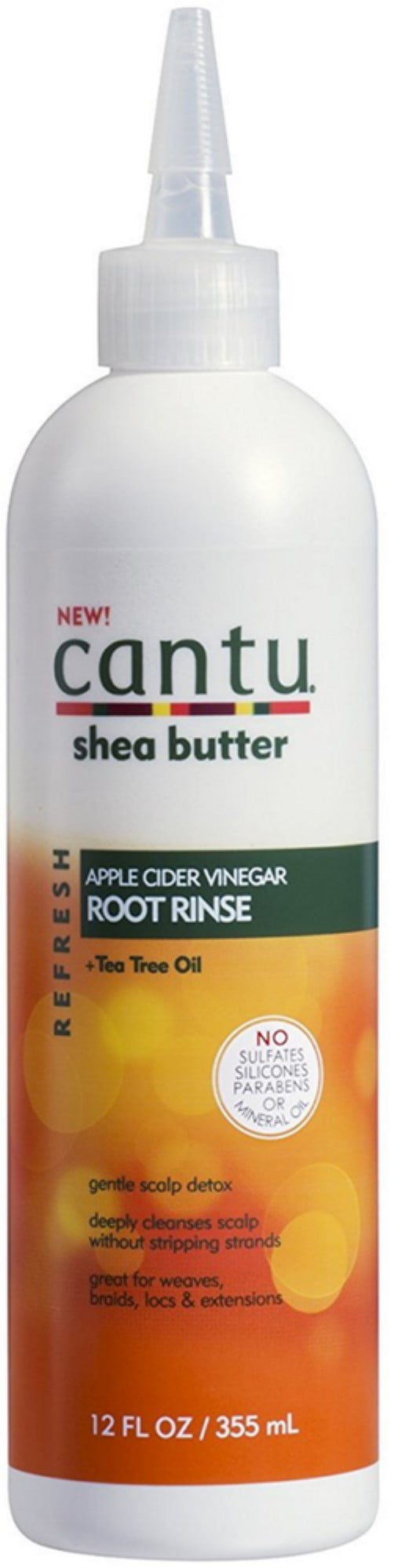 Cantu Apple Cider Vinegar Root Rinse, 12 fl oz