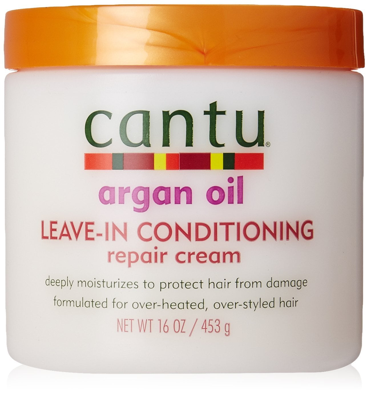 Cantu Argan Oil Leave-In Conditioning Repair Cream, 16 Ounce