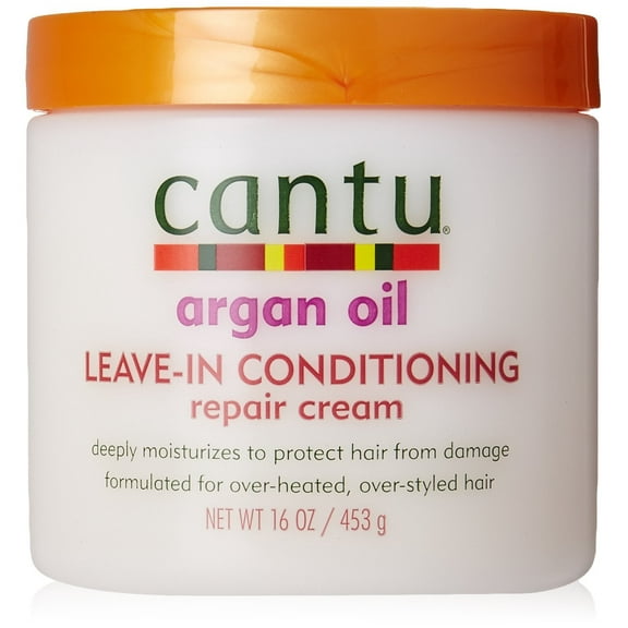 Cantu Argan Oil Leave-In Conditioning Repair Cream, 16 Ounce