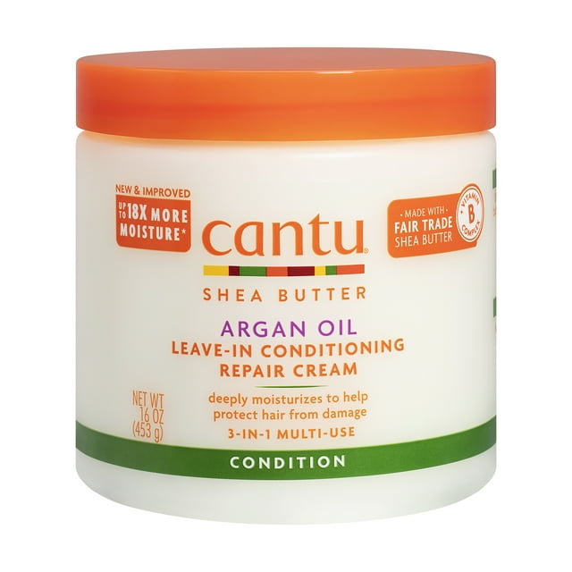 Cantu Argan Oil Leave-in Conditioning Repair Cream, 16 oz