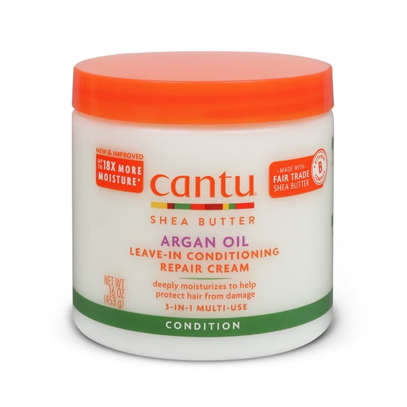 Cantu Argan Oil Leave-In Conditioning Repair Cream, 16 oz