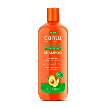 Cantu Sulfate Free Hydrating Shampoo with Avocado & Shea Butter, 13.5 fl oz