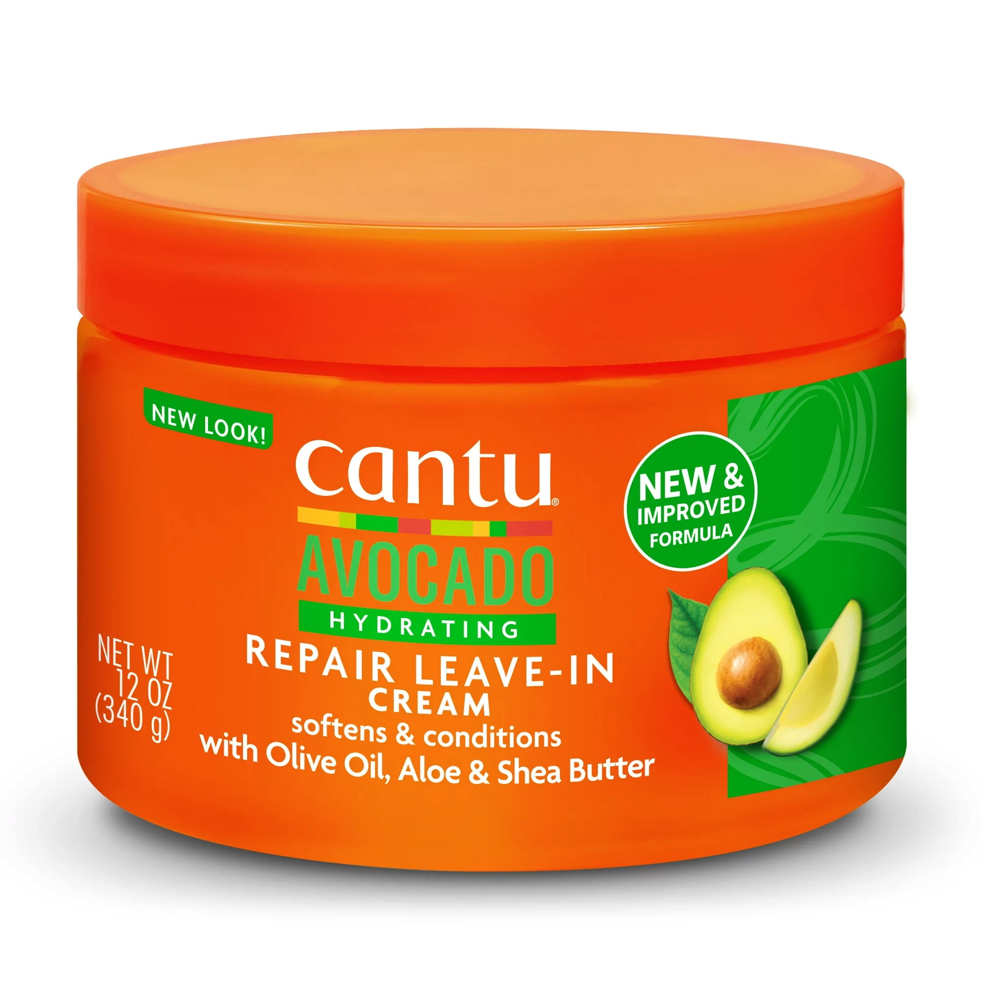 Cantu Avocado Leave-In Conditioner Cream, 12 Oz., Pack of 2