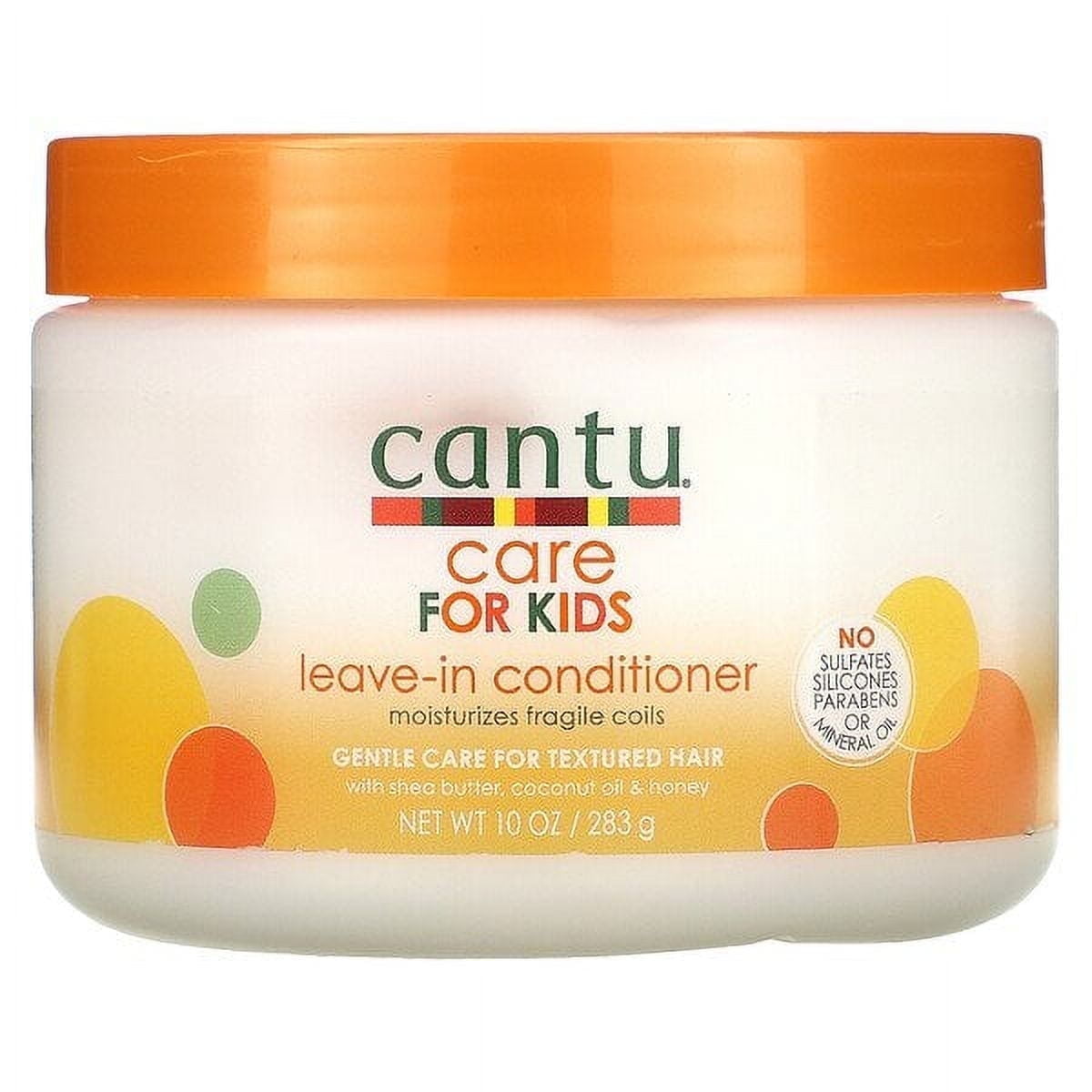Cantu, Care For Kids, Leave-In Conditioner, Gentle Care For Textured Hair, 10 oz (283 g) Pack of 4