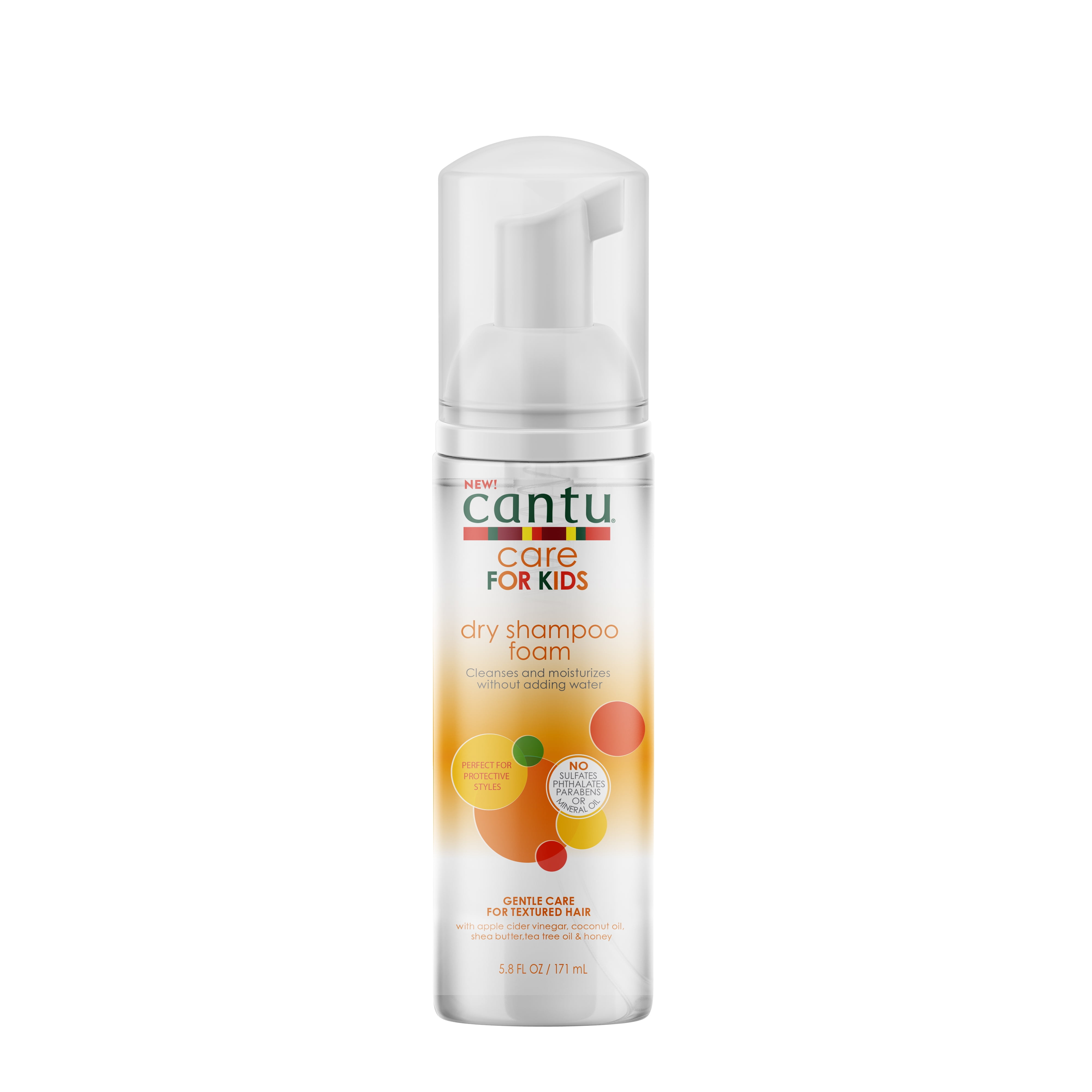 Cantu Care For Kids Dry Shampoo Foam 5.8 oz